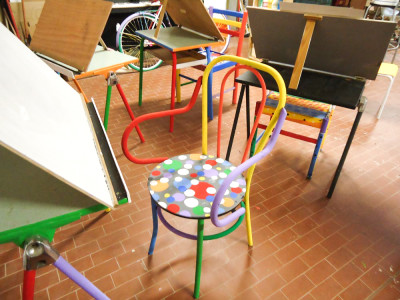 LABORATORIO SPAZIO ARTE LABORATORI DELCIO MONTAGNIN DISEGNO PITTURA SCULTURA