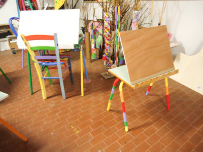 LABORATORIO SPAZIO ARTE LABORATORI DELCIO MONTAGNIN DISEGNO PITTURA SCULTURA