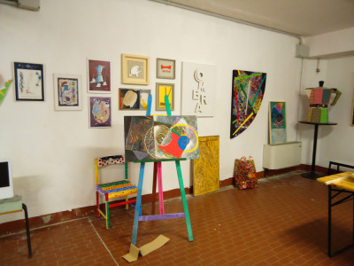 LABORATORIO SPAZIO ARTE LABORATORI DELCIO MONTAGNIN DISEGNO PITTURA SCULTURA